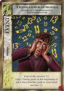 Triskaidekaphobia 